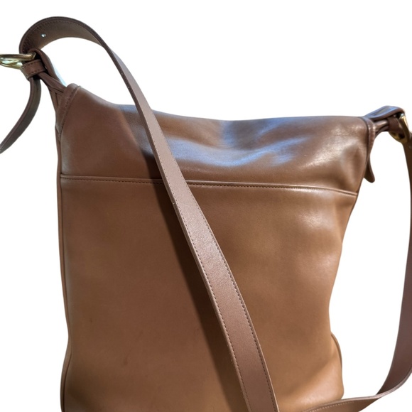 VINTAGE COACH 225 CROSSBODY SADDLE BAG - Picture 4 of 14